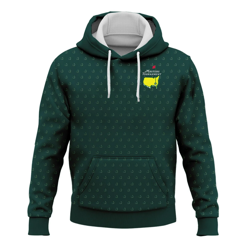 Masters Tournament Golf Hoodie Shirt Pattern Cup Dark Green Hoodie Shirt