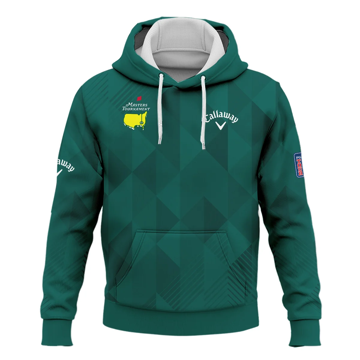 Masters Tournament Golf Sport Callaway Hoodie Shirt Sports Triangle Abstract Green Hoodie Shirt