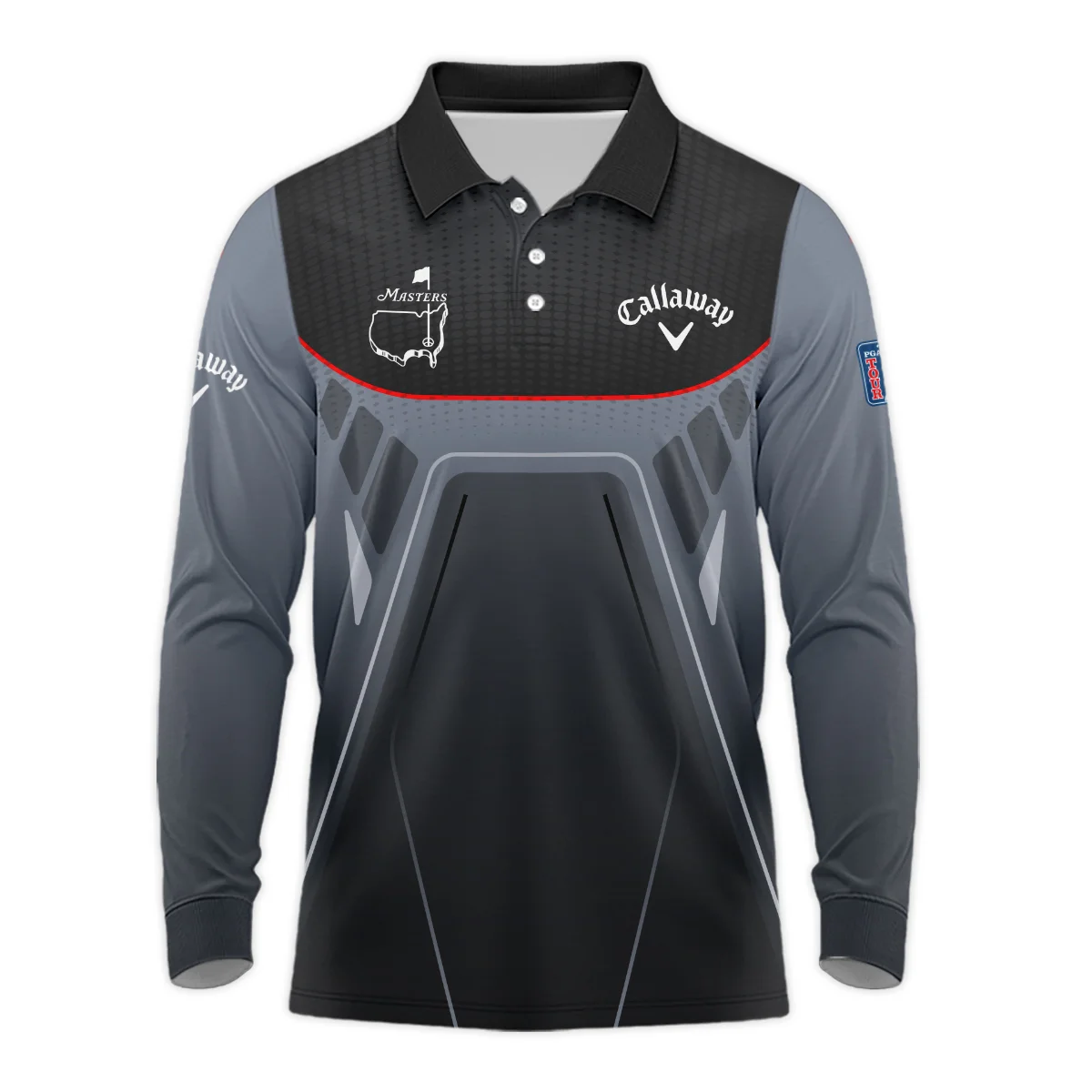 Masters Tournament Long Polo Shirt Callaway Personalized, Signature Collection Comfort Fit, HOMT311024A01CLWLPL