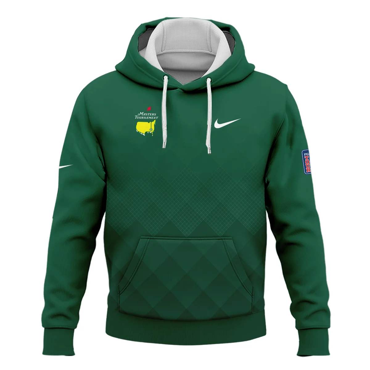 Masters Tournament Nike Gradient Dark Green Pattern Hoodie Shirt Style Classic Hoodie Shirt