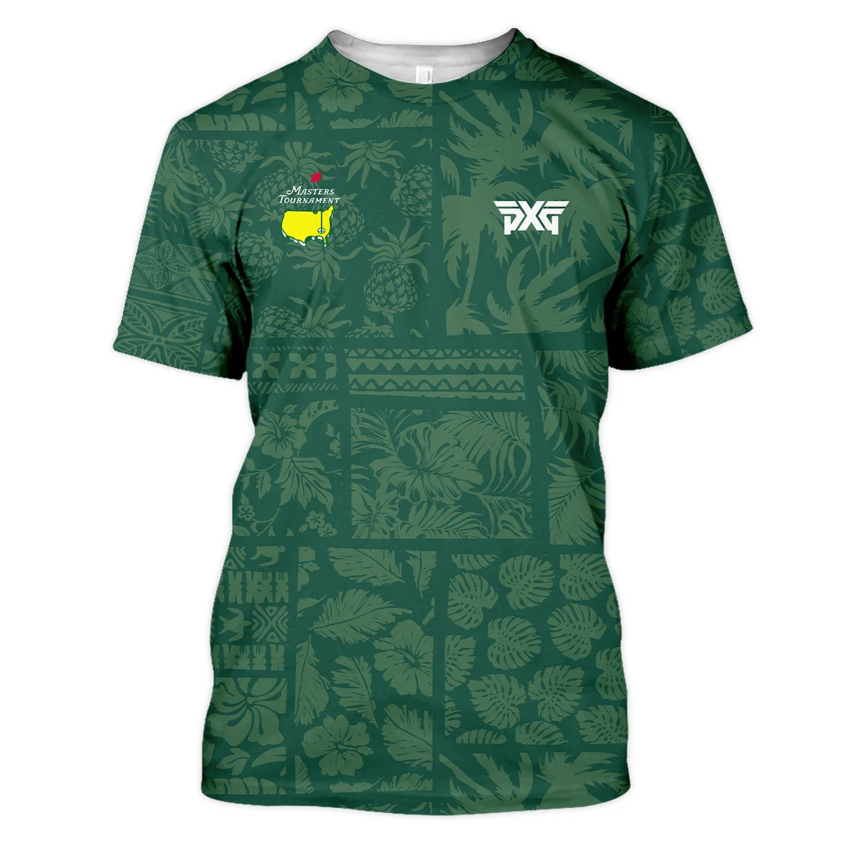 Masters Tournament Parsons Xtreme Golf Hawaiian Style Fabric Patchwork Unisex T-Shirt Style Classic T-Shirt