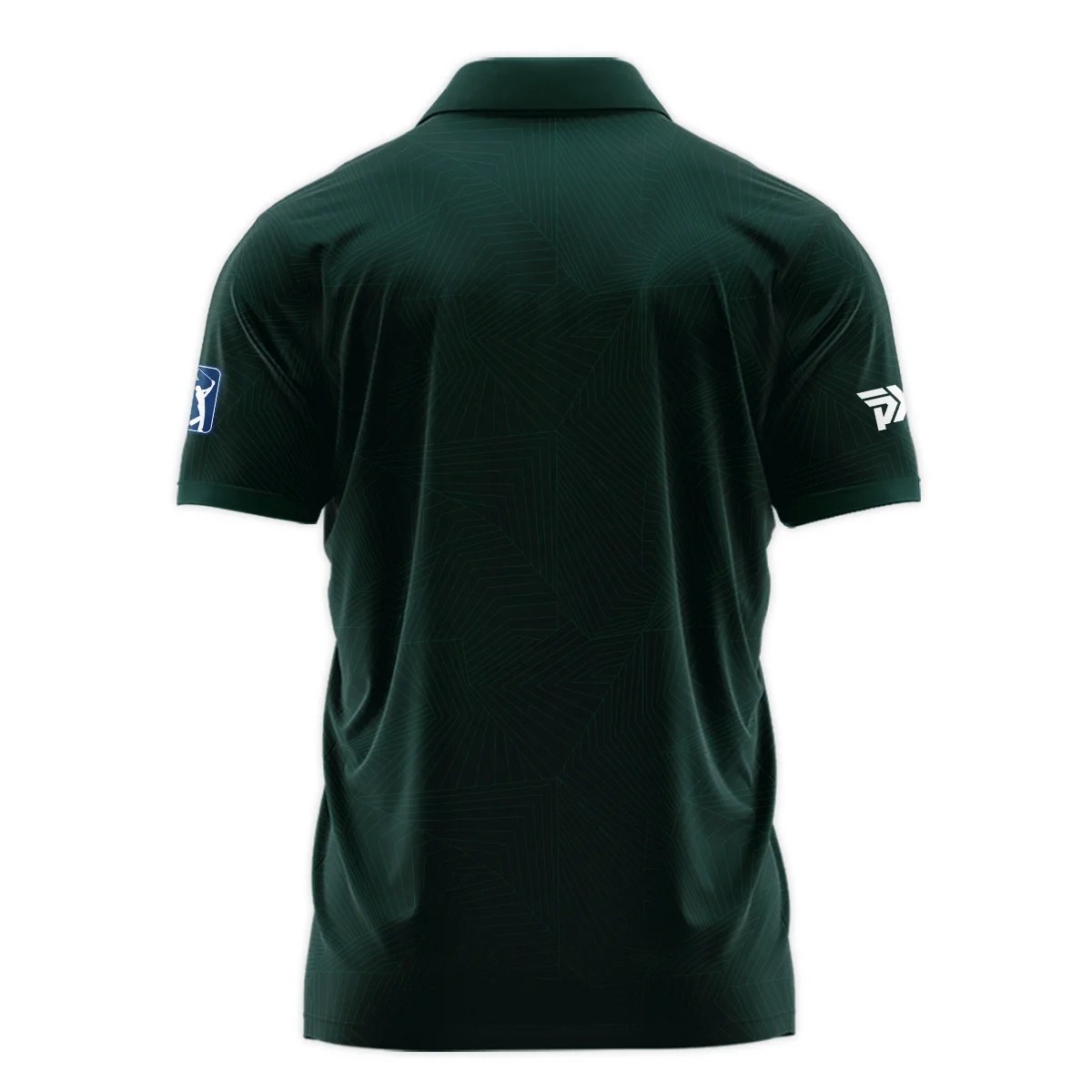 Masters Tournament Parsons Xtreme Golf Pattern Sport Jersey Dark Green Zipper Polo Shirt Style Classic Zipper Polo Shirt For Men