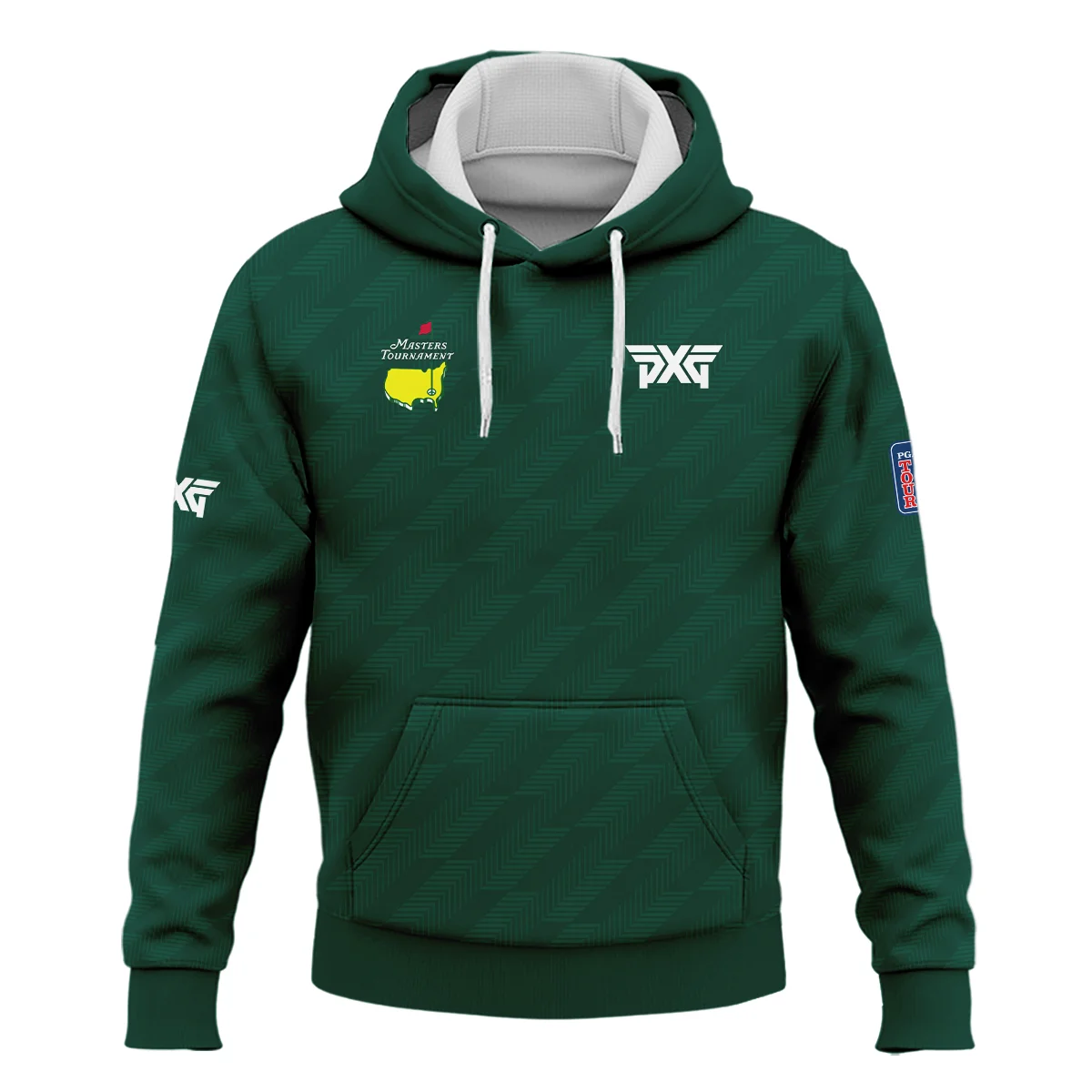 Masters Tournament Parsons Xtreme Golf Star Dark Green Pattern Hoodie Shirt Style Classic Hoodie Shirt