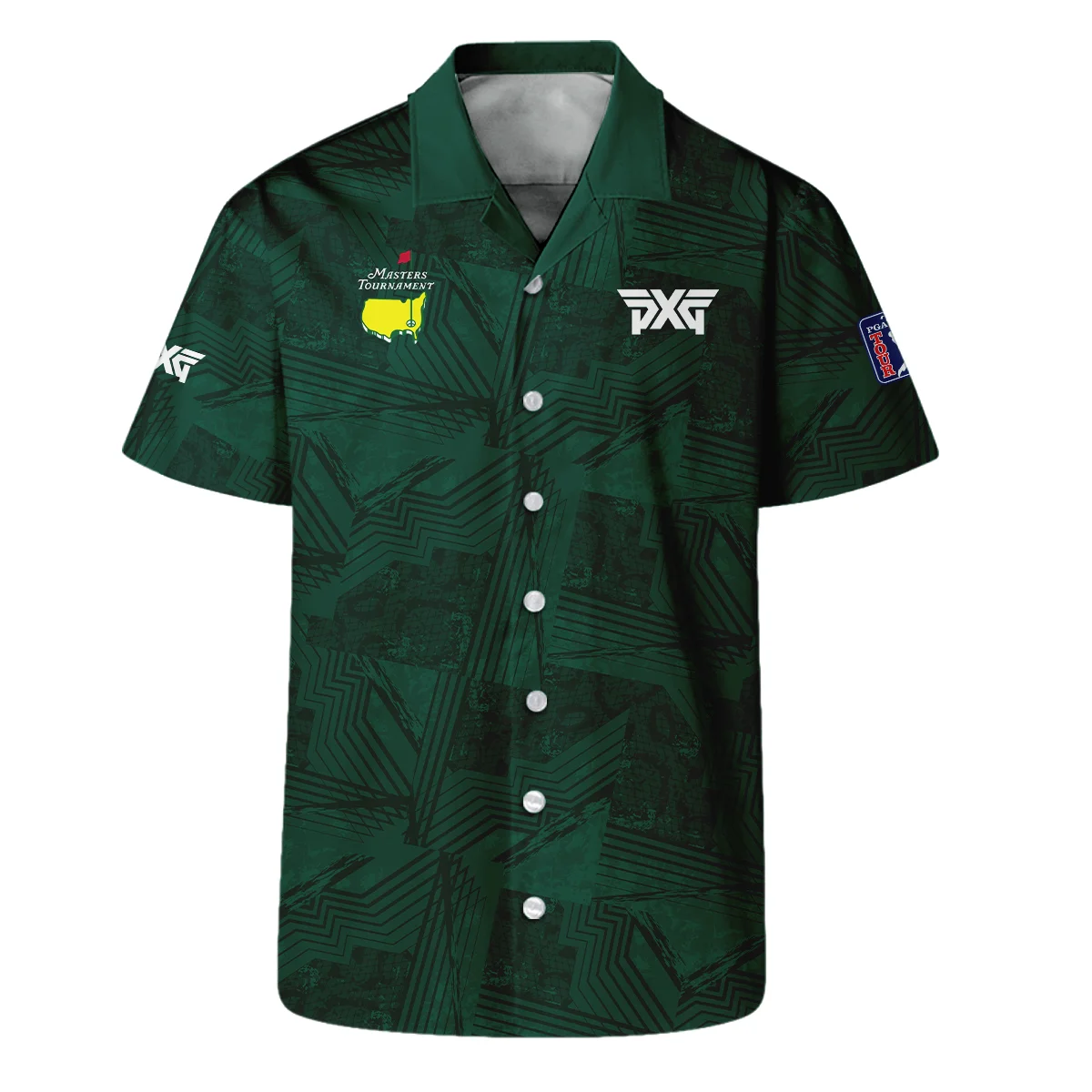 Masters Tournament Rolex Sublimation Sports Dark Green Hawaiian Shirt Style Classic Oversized Hawaiian Shirt