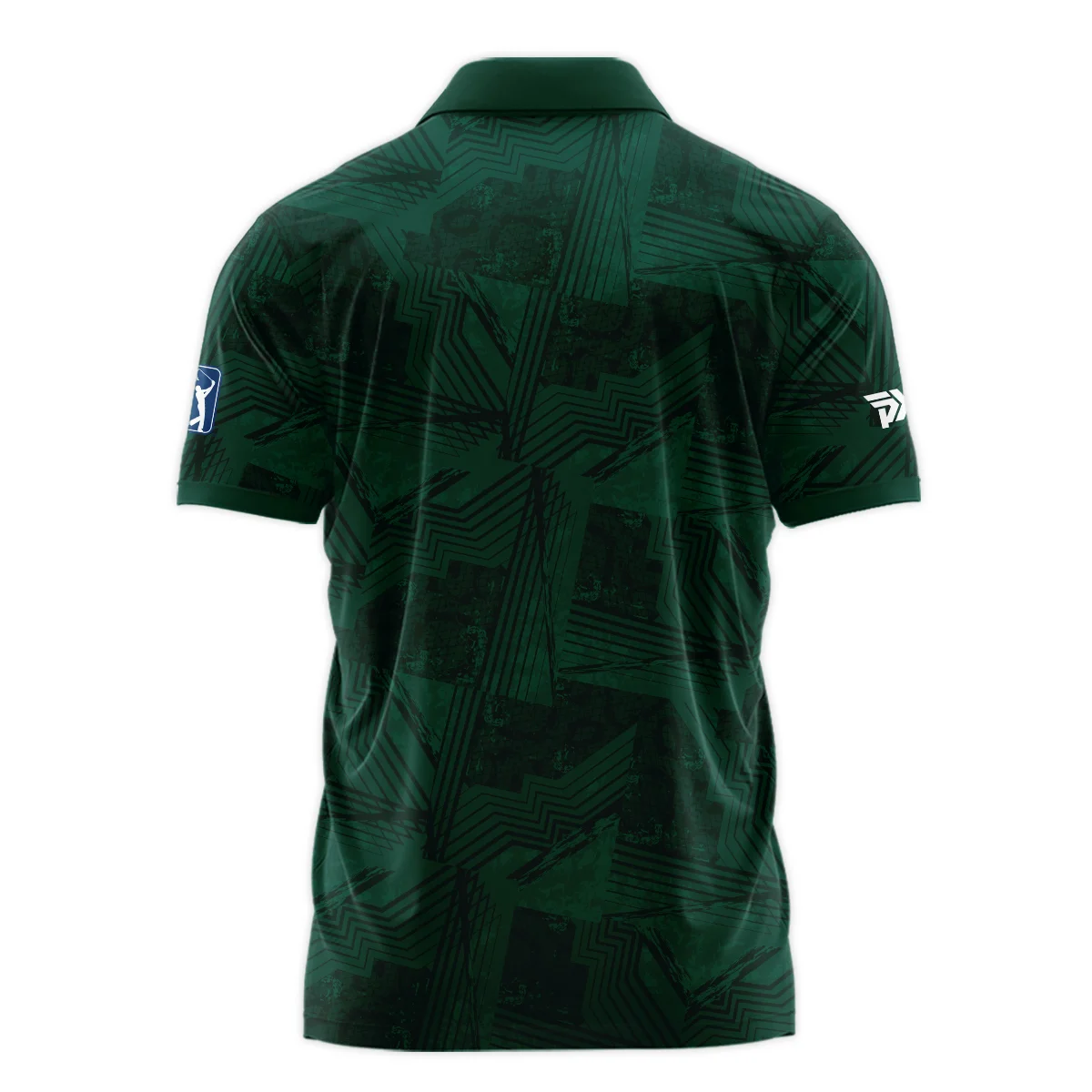 Masters Tournament Parsons Xtreme Golf Sublimation Sports Dark Green Zipper Polo Shirt Style Classic Zipper Polo Shirt For Men