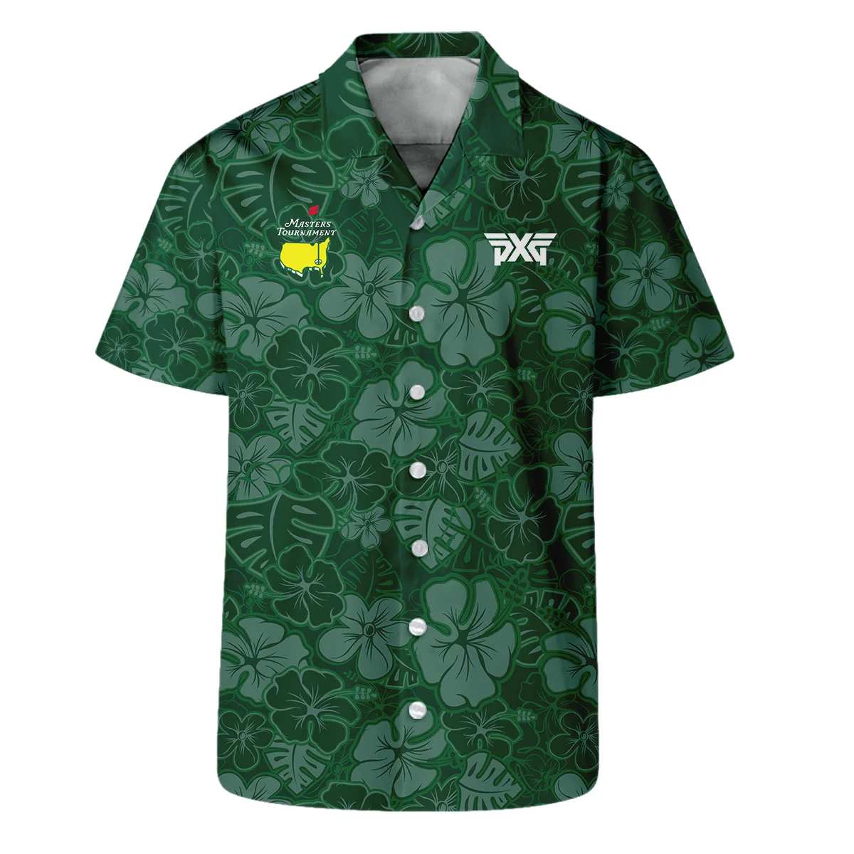 Masters Tournament Parsons Xtreme Golf Tileable Seamless Hawaiian Pattern Hawaiian Shirt Style Classic Oversized Hawaiian Shirt