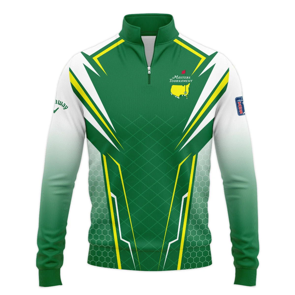 Masters Tournament Personalized Quarter-Zip Jacket Callaway, Durable Design Refined Fit, HOMT040125A01CLWQTJ