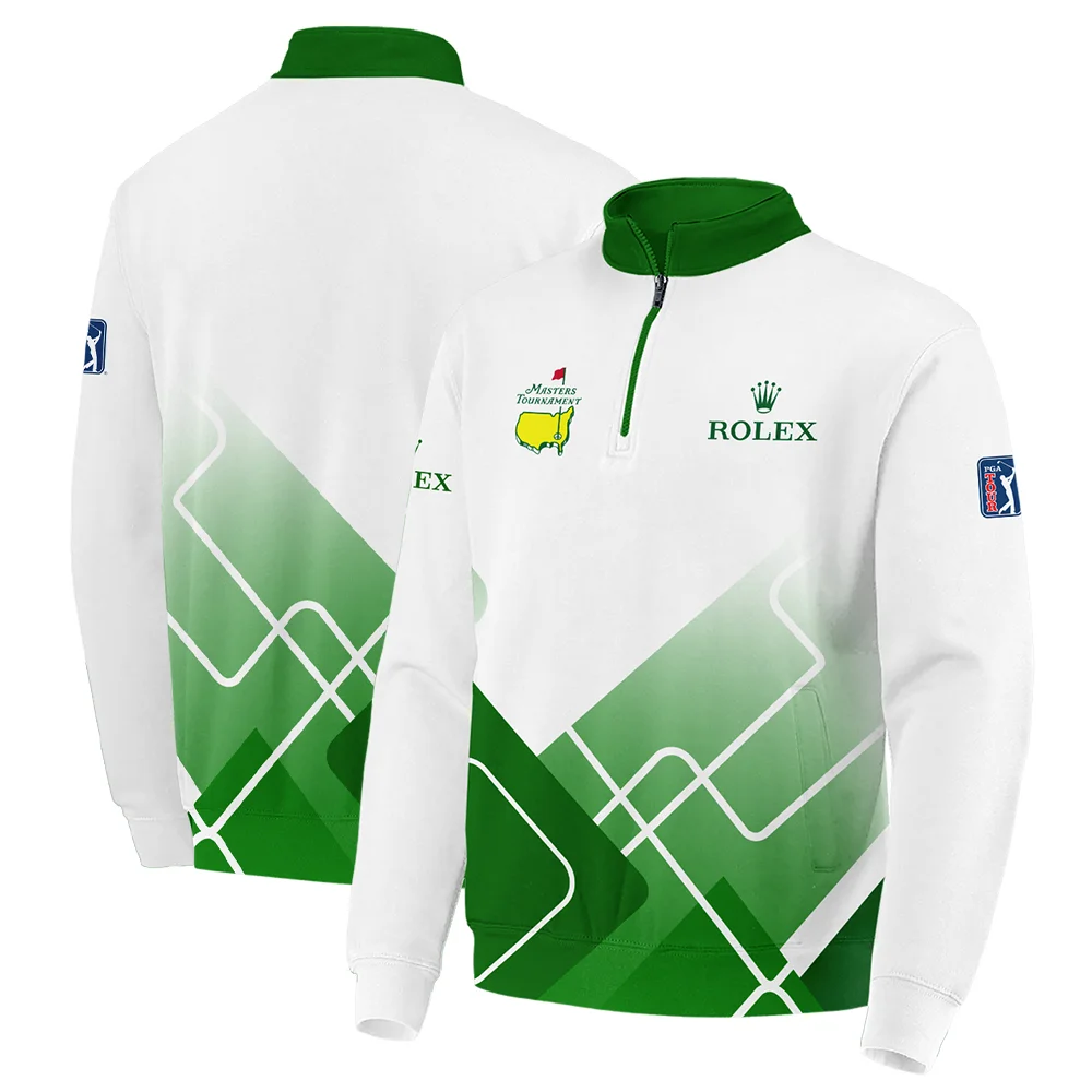 Masters Tournament Personalized Quarter-Zip Jacket Rolex, Rare Design Inspired by The Masters, HOMT021224A02ROXQTJ