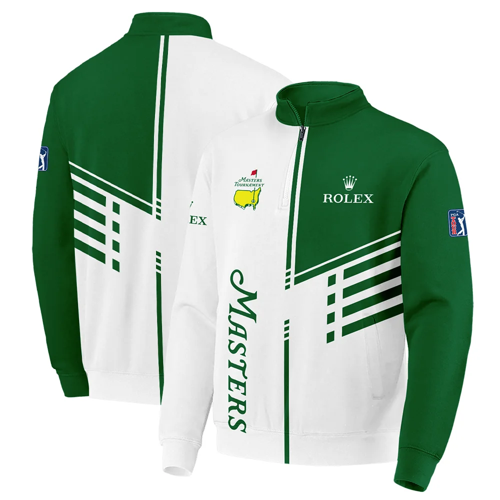 Masters Tournament Personalized Quarter-Zip Jacket Rolex, Tournament Ready All Over Prints, HOMT021224A03ROXQTJ