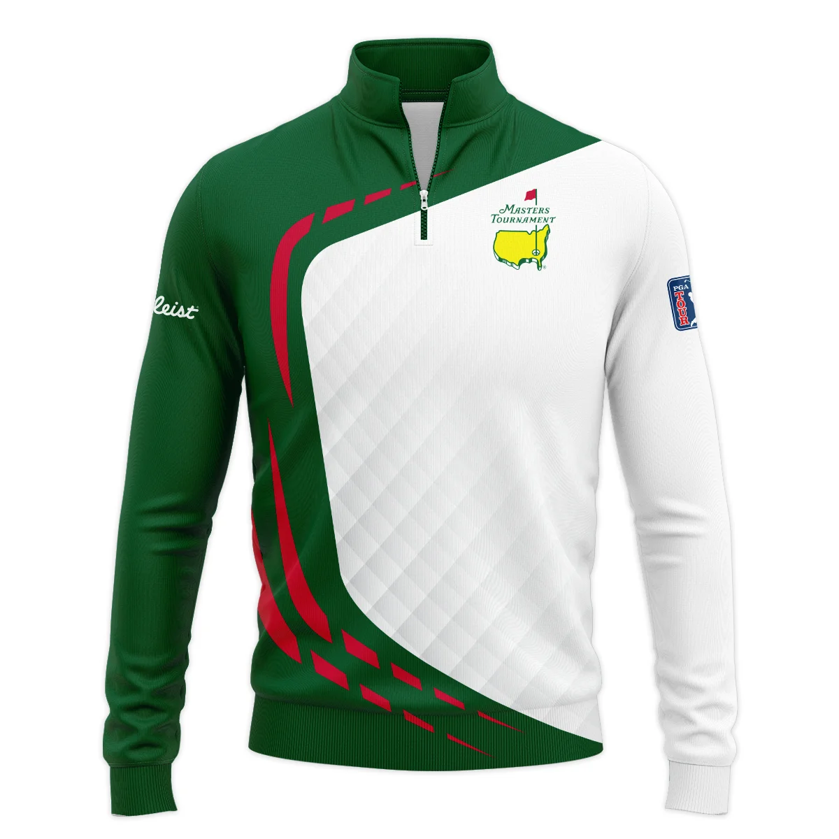 Masters Tournament Personalized Quarter-Zip Jacket Titleist, Limited Run Inspired by The Masters, HOMT030125A03TLQTJ