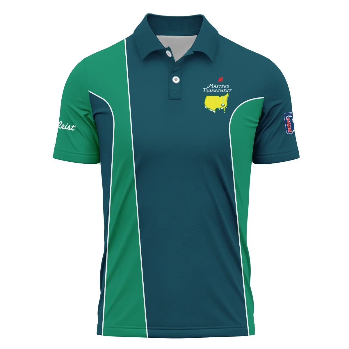 Masters Tournament Personalized Titleist Polo Shirt, Perfect for Golfers Inspired by The Masters, HOMT251224A03TLPL