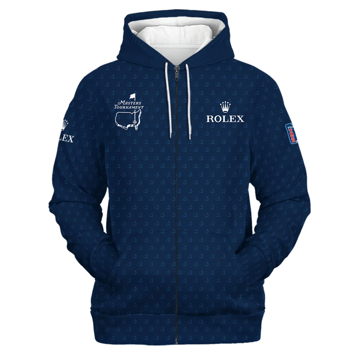 Zipper Hoodie Masters Tournament Personalized Titleist, Exclusive Product Inspired by The Masters, HOMT070125A06TLZHD