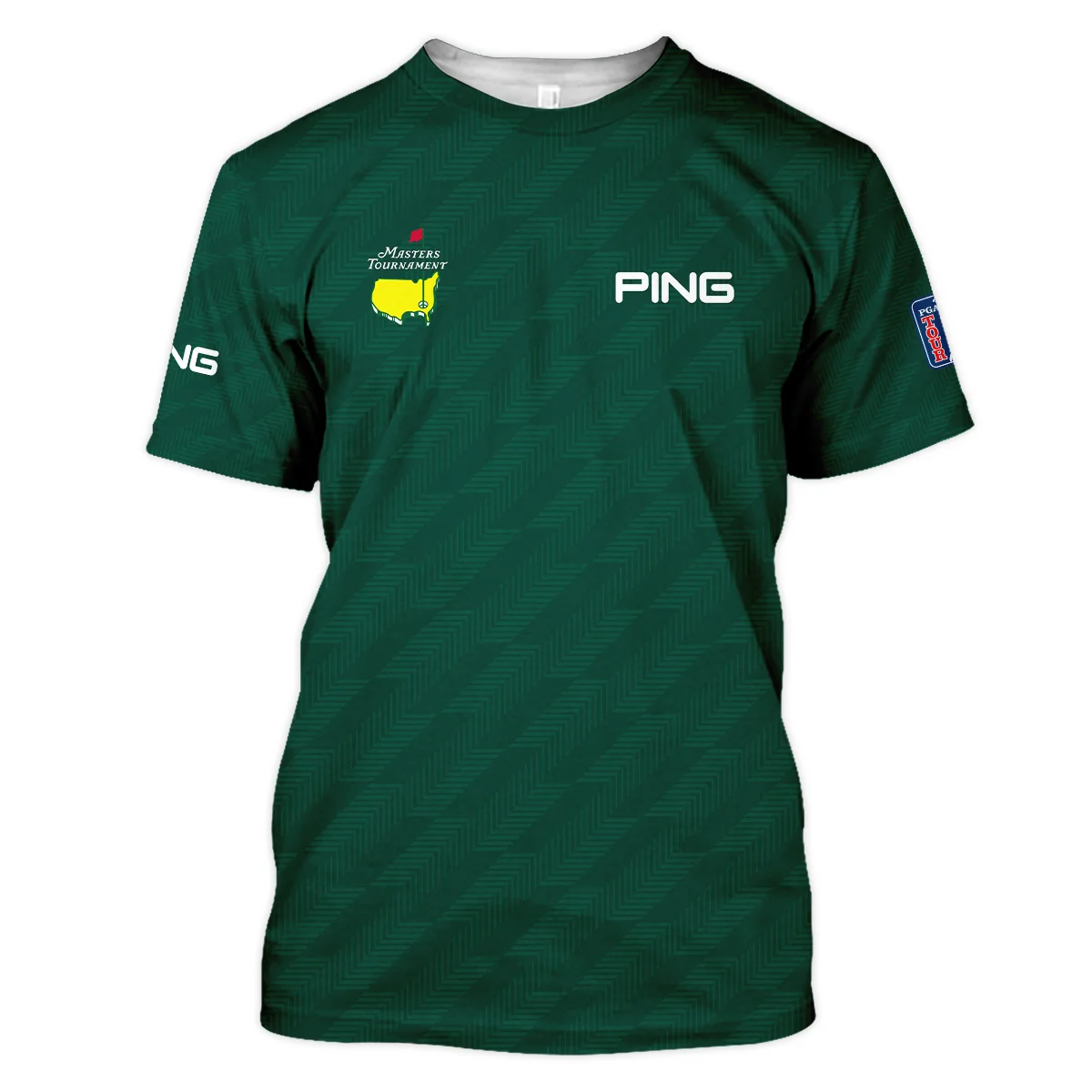 Masters Tournament Ping Star Dark Green Pattern Unisex T-Shirt Style Classic T-Shirt