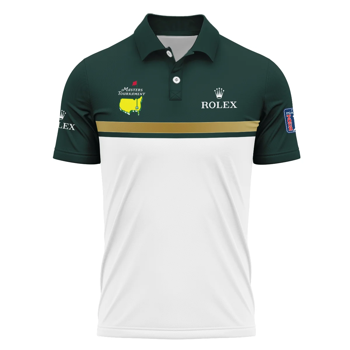 Masters Tournament Polo Shirt Rolex Personalized, Performance Gea Signature Collection, HOMT09122301ROXPL