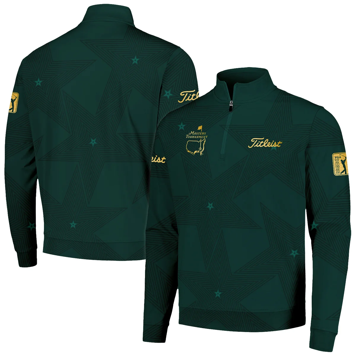 Masters Tournament Quarter-Zip Jacket Titleist, Rare Design Refined Fit, HOTPMT251124A02TLQTJ