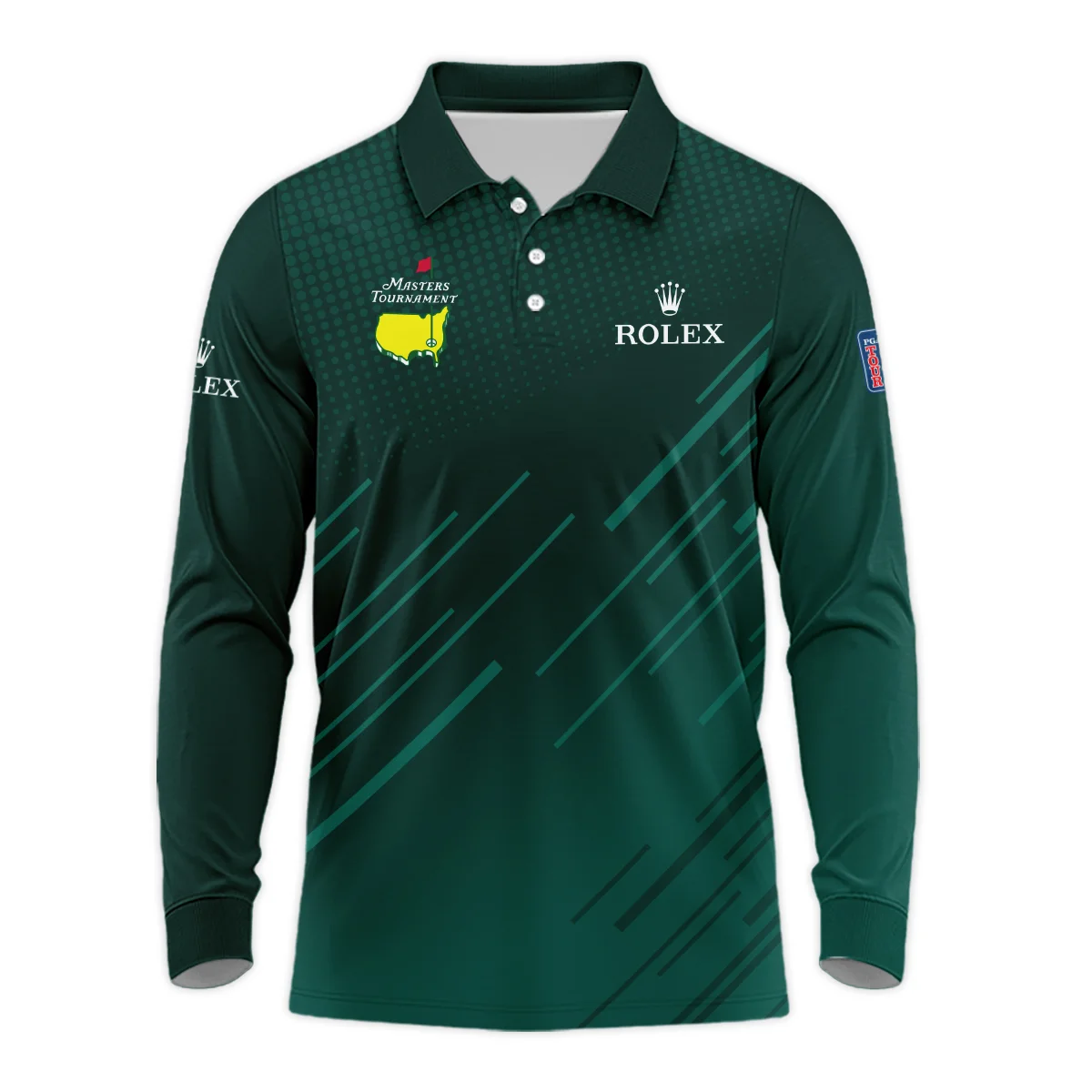 Masters Tournament Rolex Long Polo Shirt Personalized, Timeless Appeal Exclusive Collection, HOMT030125A05ROXLPL