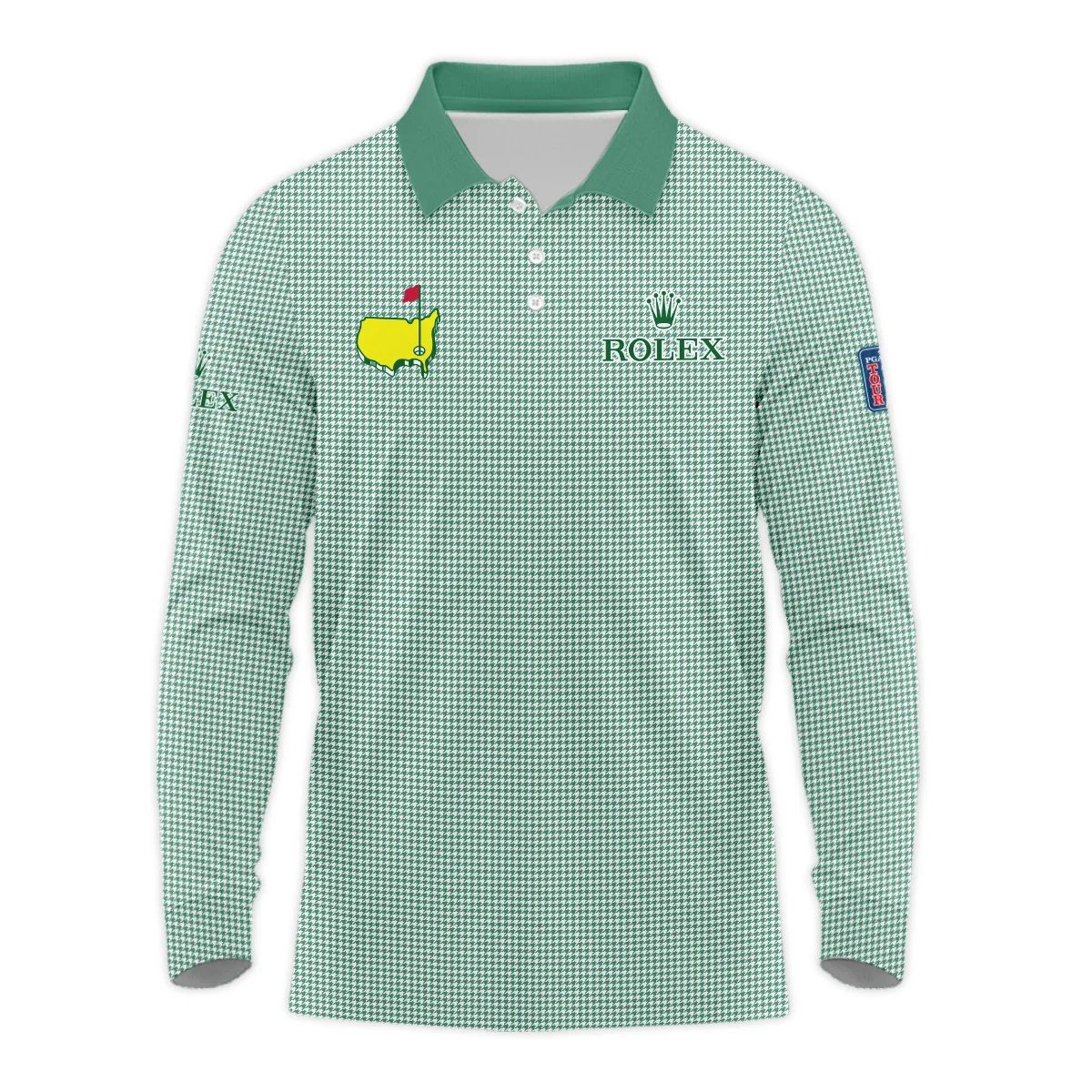 Callaway Masters Tournament Long Polo Shirt Personalized, Limited Edition On-Course Comfort, HOMT211224A01CLWLPL