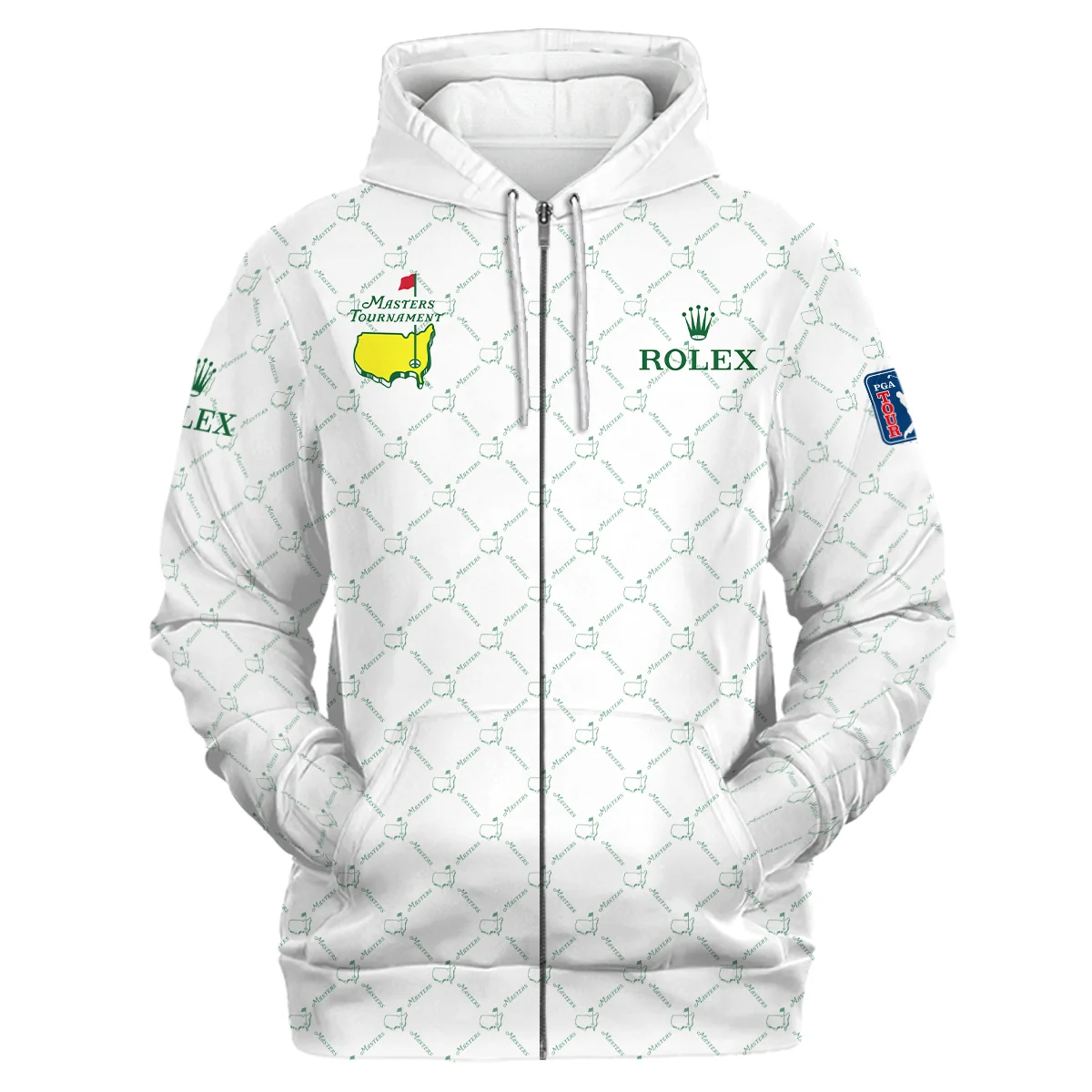 Masters Tournament Rolex Personalized Zipper Hoodie, Rare Design Durable Design, HOMT111224A1ROXZHD