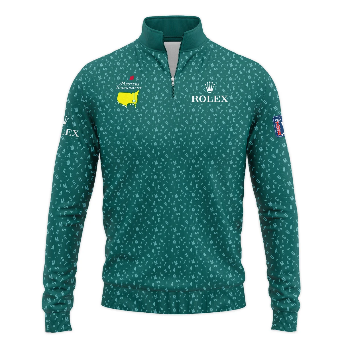 Masters Tournament Rolex Quarter-Zip Jacket Personalized, Special Release All-Day Comfort, HOMT201224A02ROXQTJ