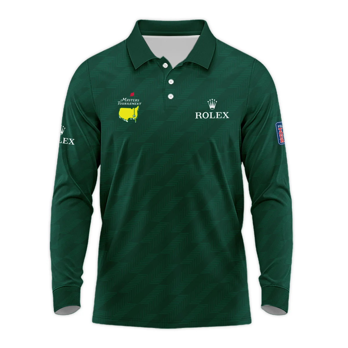 Golf Sport Dark Green Green Masters Tournament Parsons Xtreme Golf Long Polo Shirt Style Classic Long Polo Shirt For Men