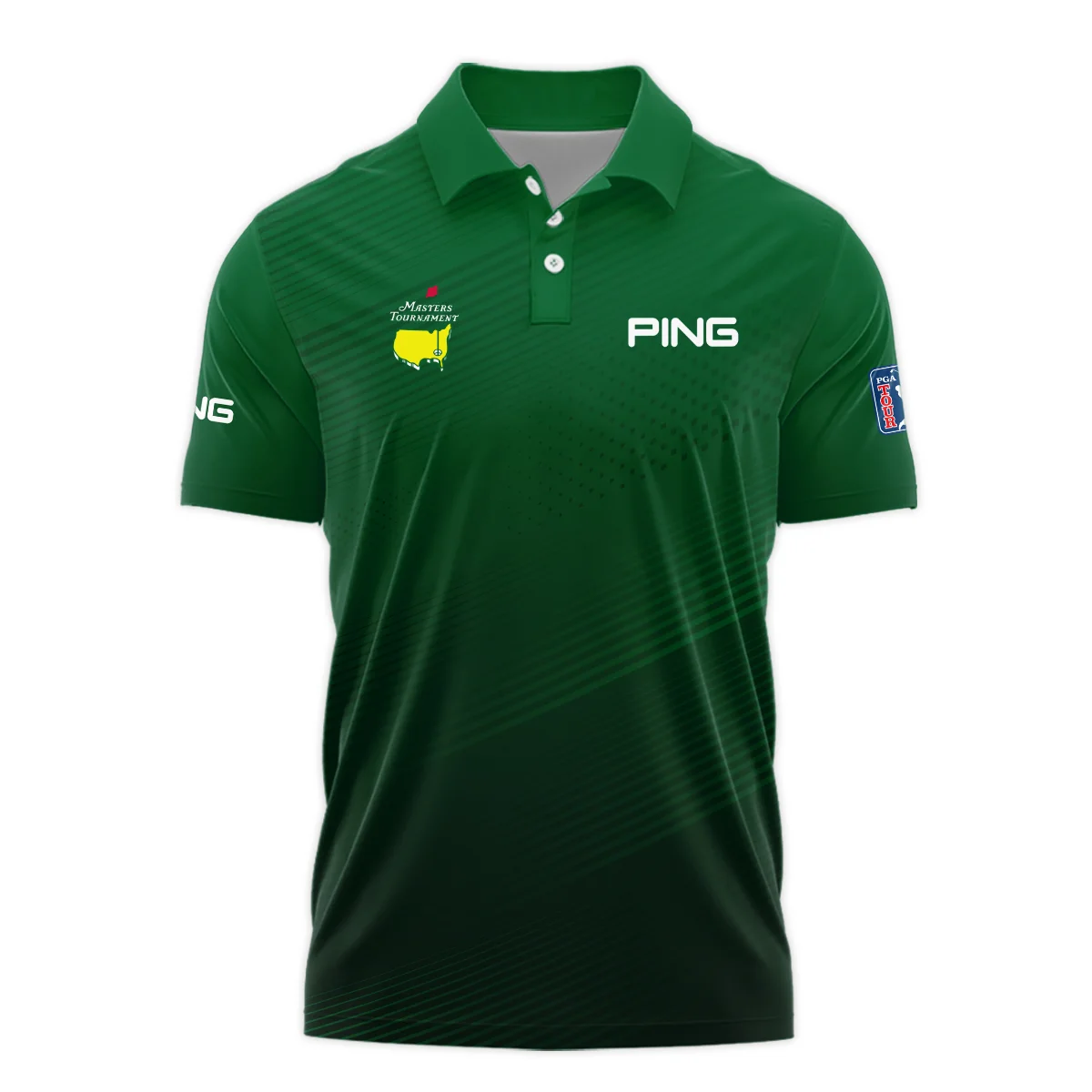 Dark Green Grunge Stars Pattern Golf Masters Tournament Callaway Polo Shirt Style Classic Polo Shirt For Men