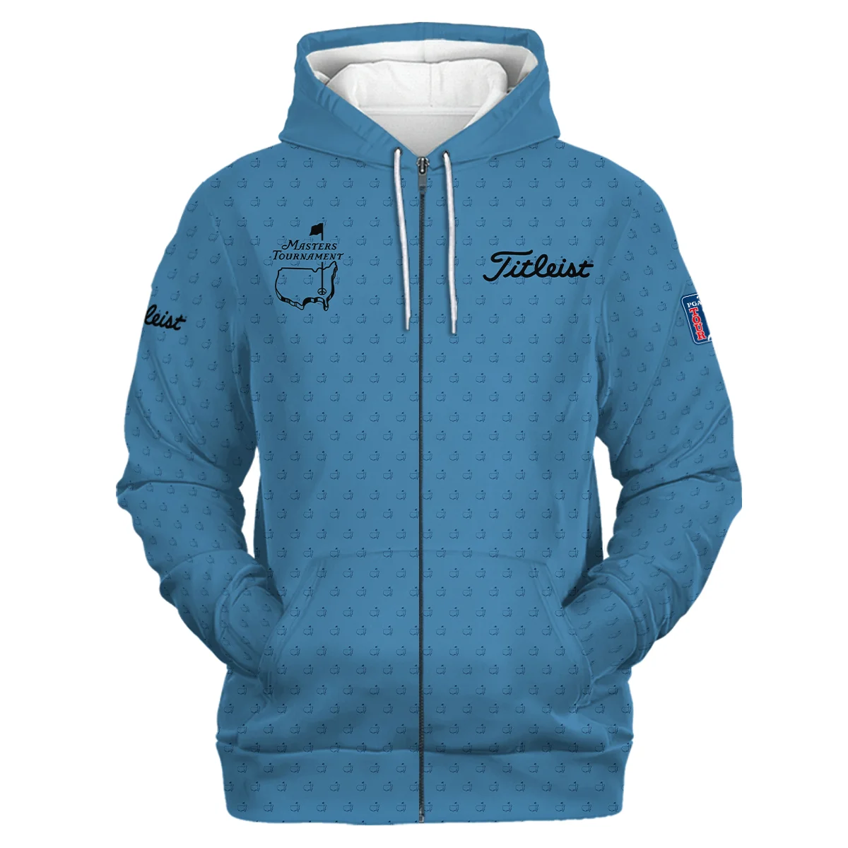 Masters Tournament Titleist Personalized Zipper Hoodie, All Over Prints Tournament Ready, HOMT070125A07TLZHD