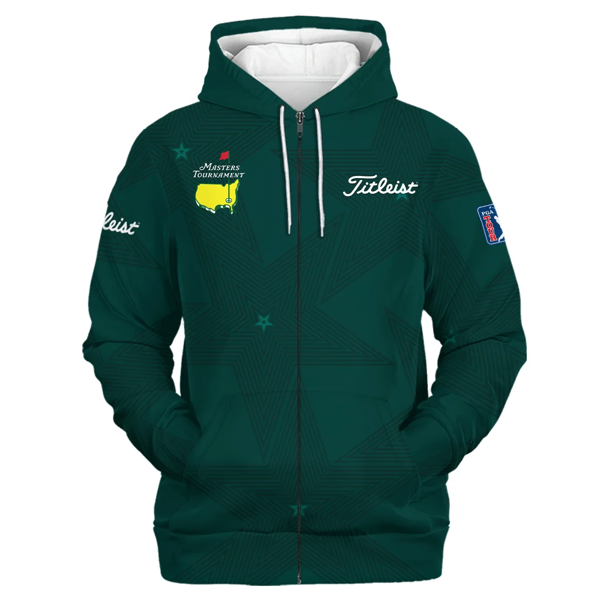 Masters Tournament Titleist Zipper Hoodie, Golf Essentials Inspired by The Masters, HOTPMT251124A01TLZHD