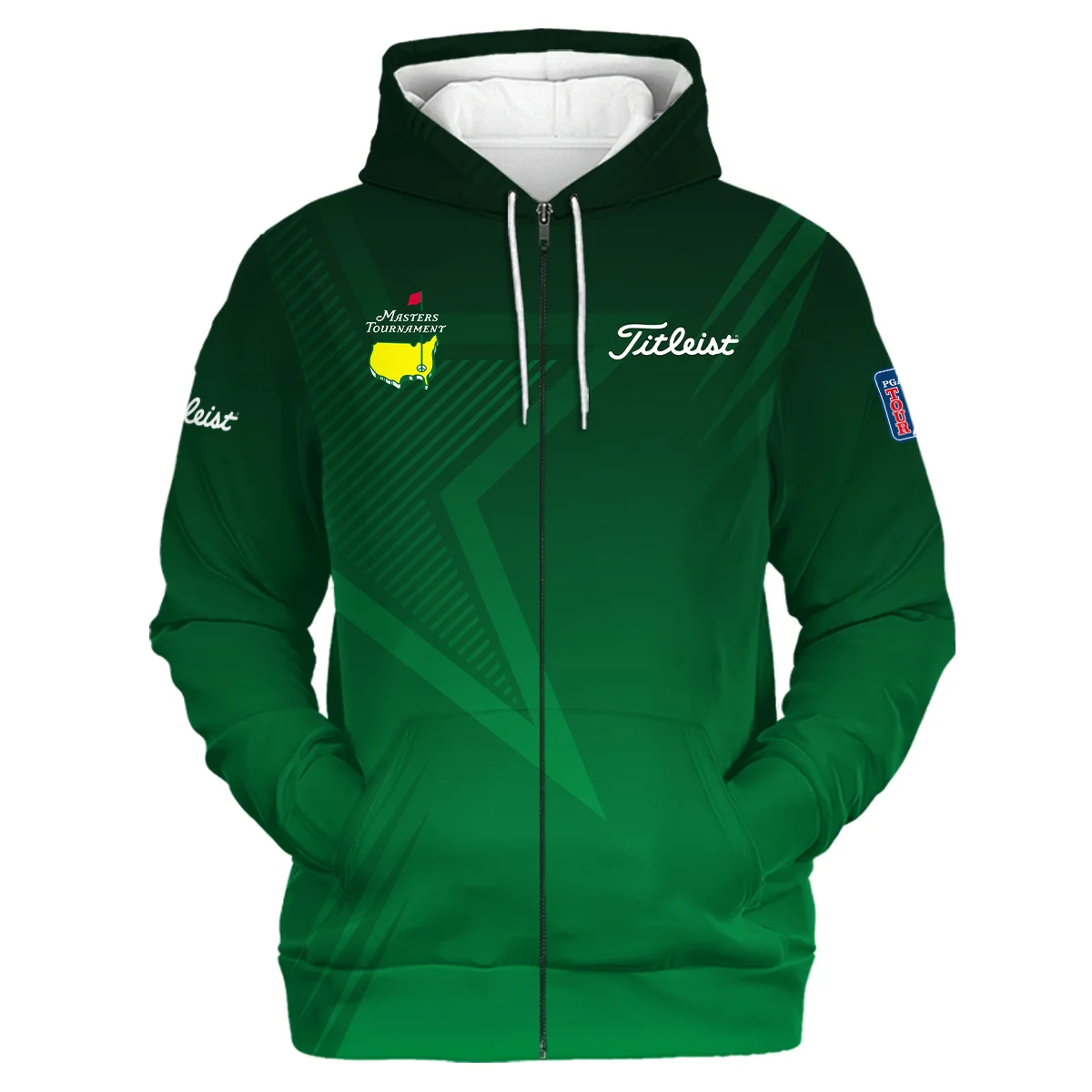 Masters Tournament Titleist Zipper Hoodie Personalized, All-Day Comfort Timeless Appeal, HOMT011124A03TLZHD