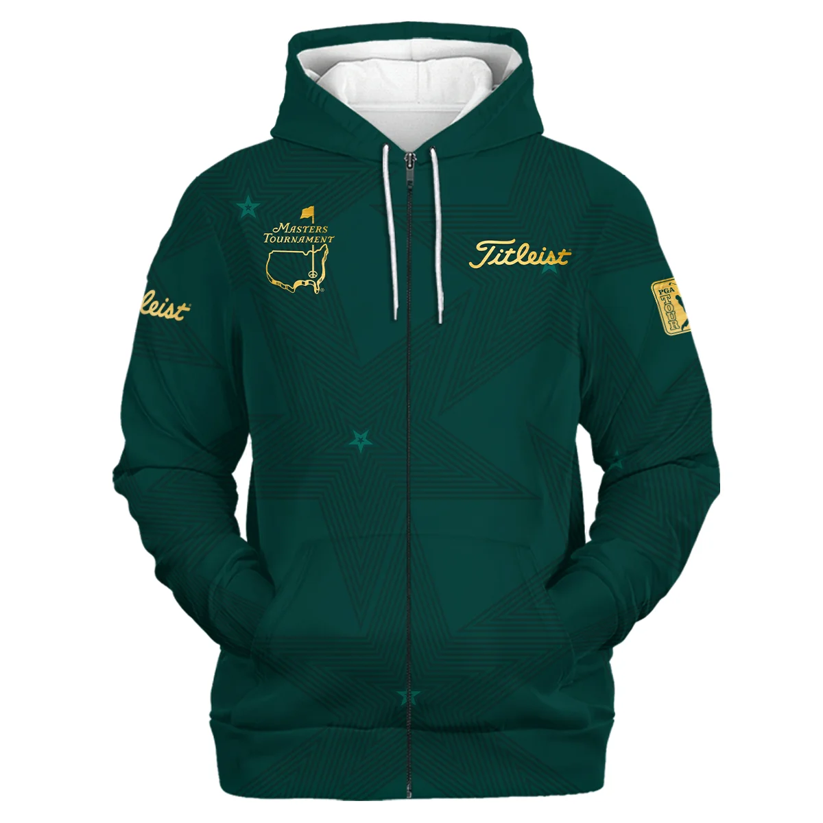 Masters Tournament Zipper Hoodie Titleist, All Over Prints High-Performance, HOTPMT251124A02TLZHD