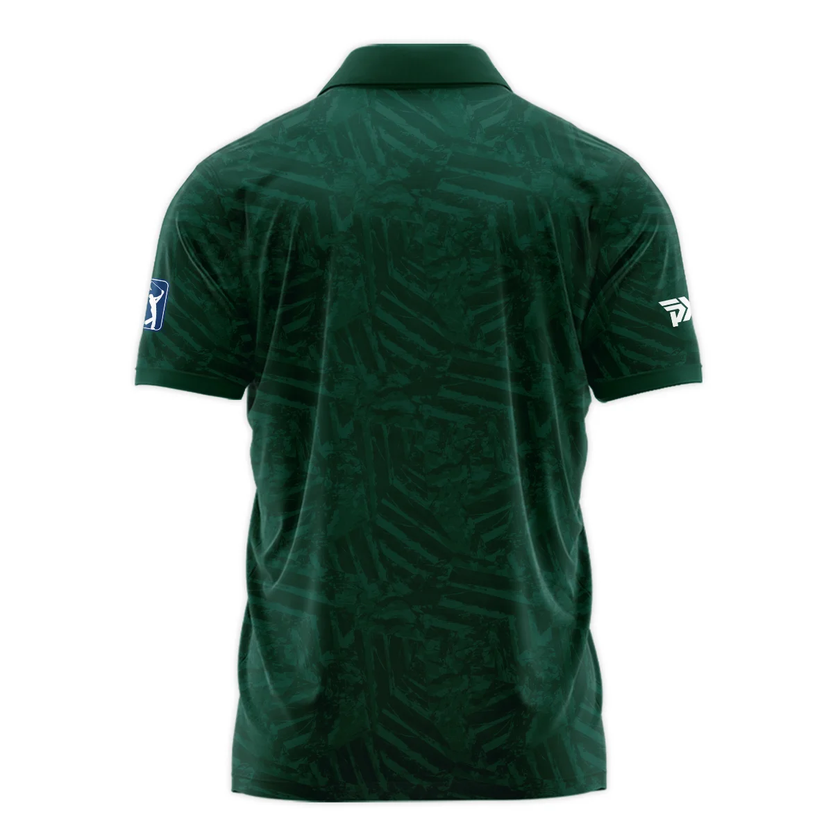 Parsons Xtreme Golf Masters Tournament Green Stratches Seamless Pattern Zipper Polo Shirt Style Classic Zipper Polo Shirt For Men