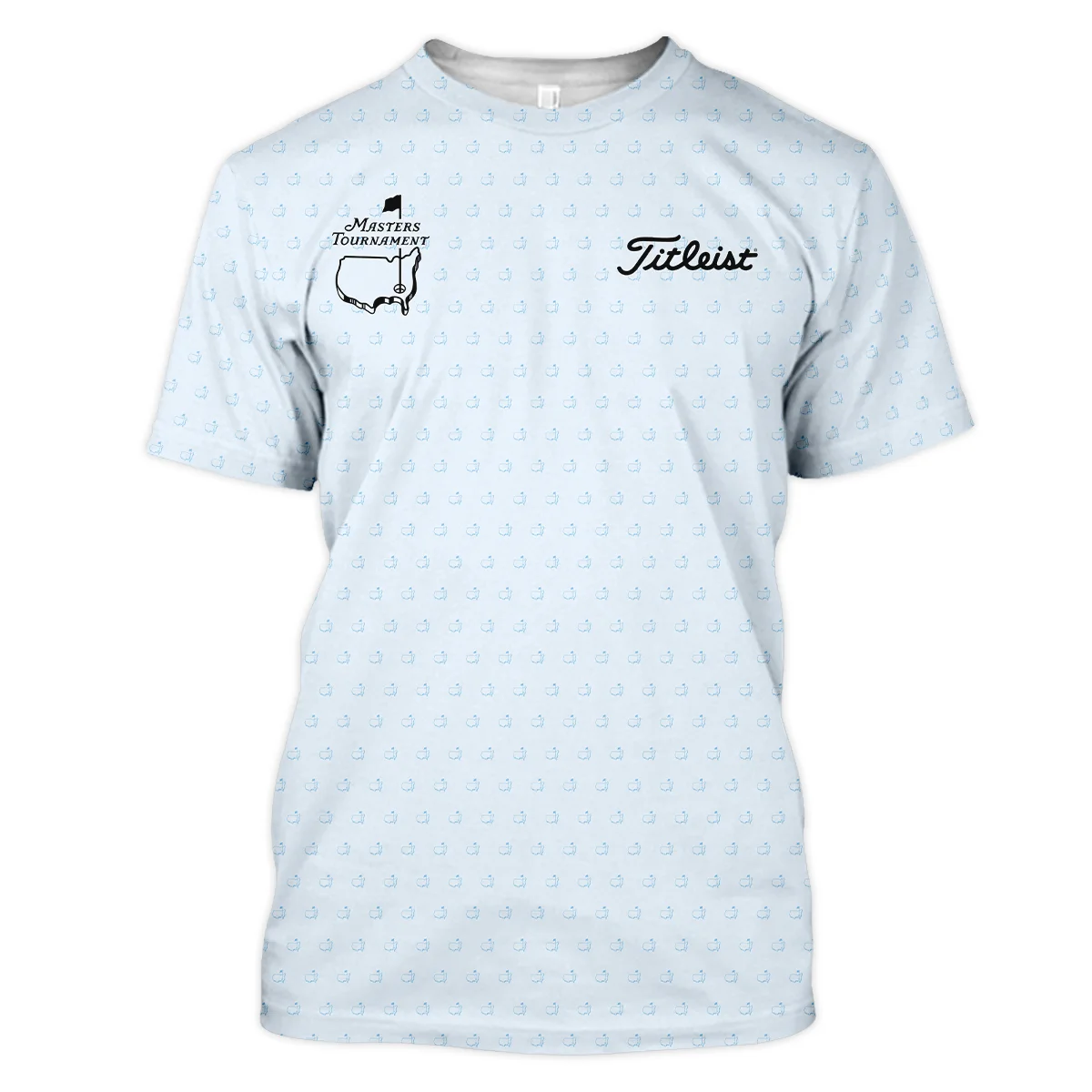 Pattern Masters Tournament Callaway Unisex T-Shirt White Light Blue Color Pattern Logo  T-Shirt