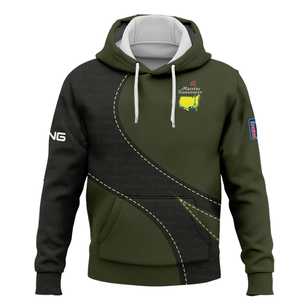 Pattern Military Green Masters Tournament Ping Hoodie Shirt Style Classic Hoodie Shirt