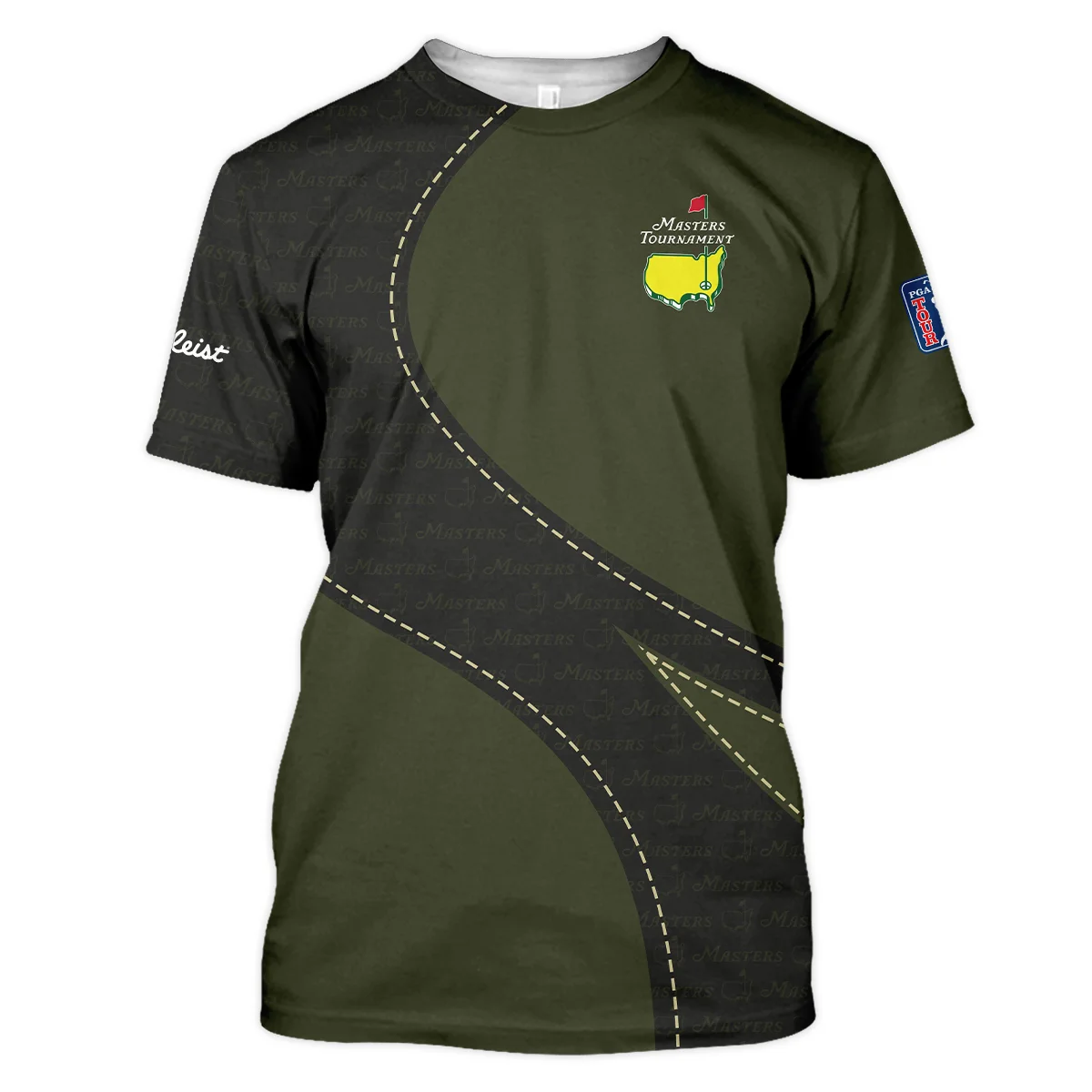 Pattern Military Green Masters Tournament Titleist Unisex T-Shirt Style Classic T-Shirt