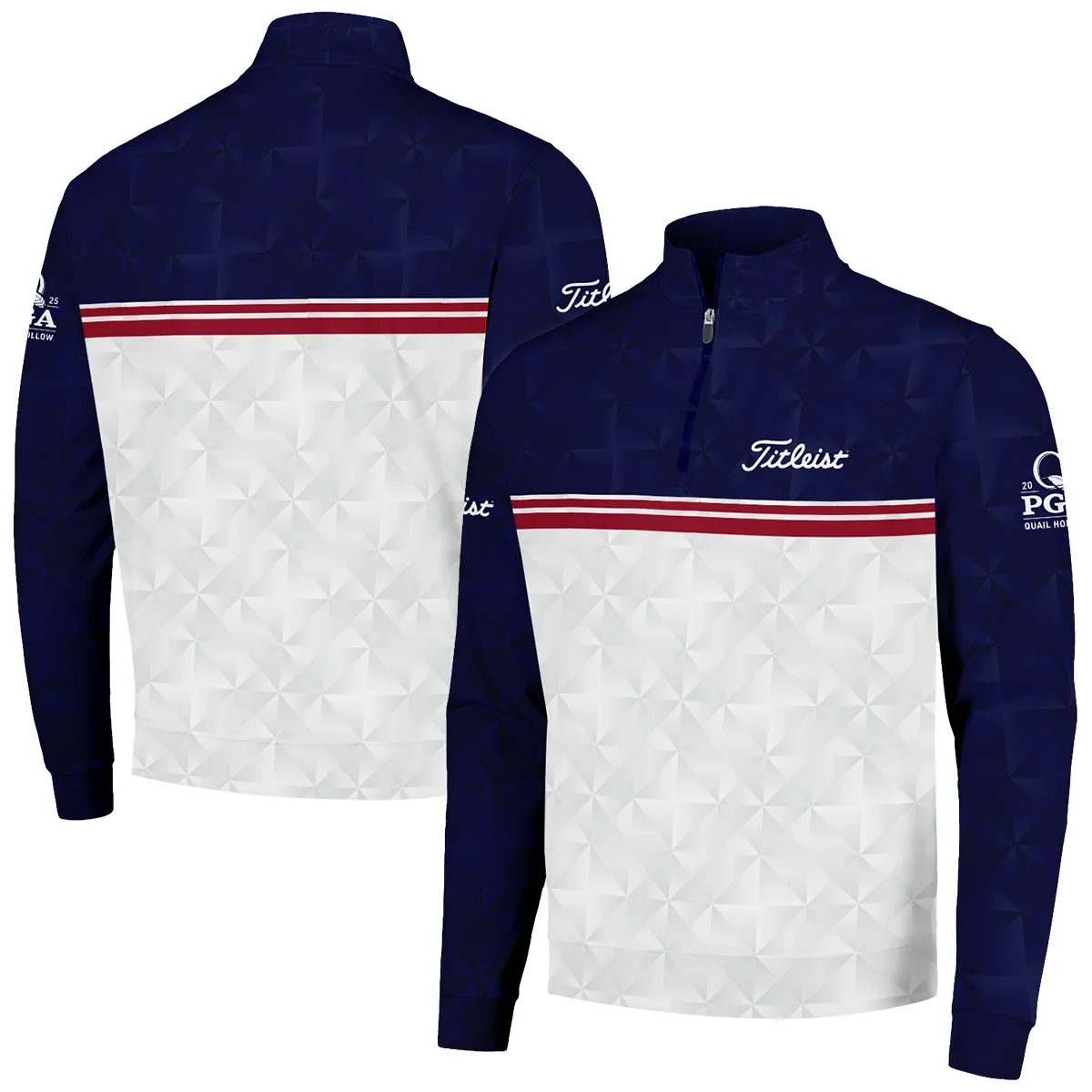 Personalized 2025 PGA Championship Quarter-Zip Jacket Titleist, Lightweight Fabric Performance Gea, HOPGA281124A04TLQTJ