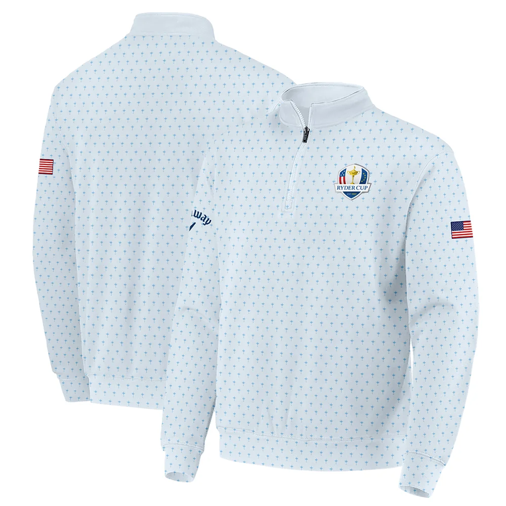 Personalized Callaway Ryder Cup Quarter-Zip Jacket, Unique Style Signature Collection, HORC111224A01CLWQTJ