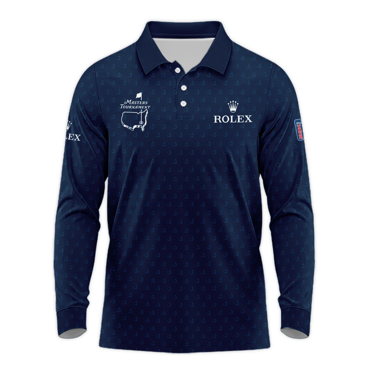 Masters Tournament Long Polo Shirt Titleist Personalized, Inspired by The Masters High-Performance, HOMT070125A06TLLPL