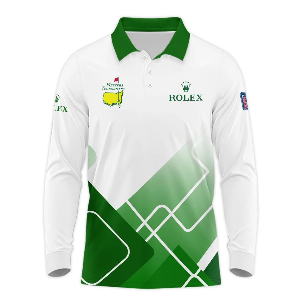 Personalized Long Polo Shirt Masters Tournament Rolex, Lightweight Fabric High-Performance, HOMT021224A02ROXLPL