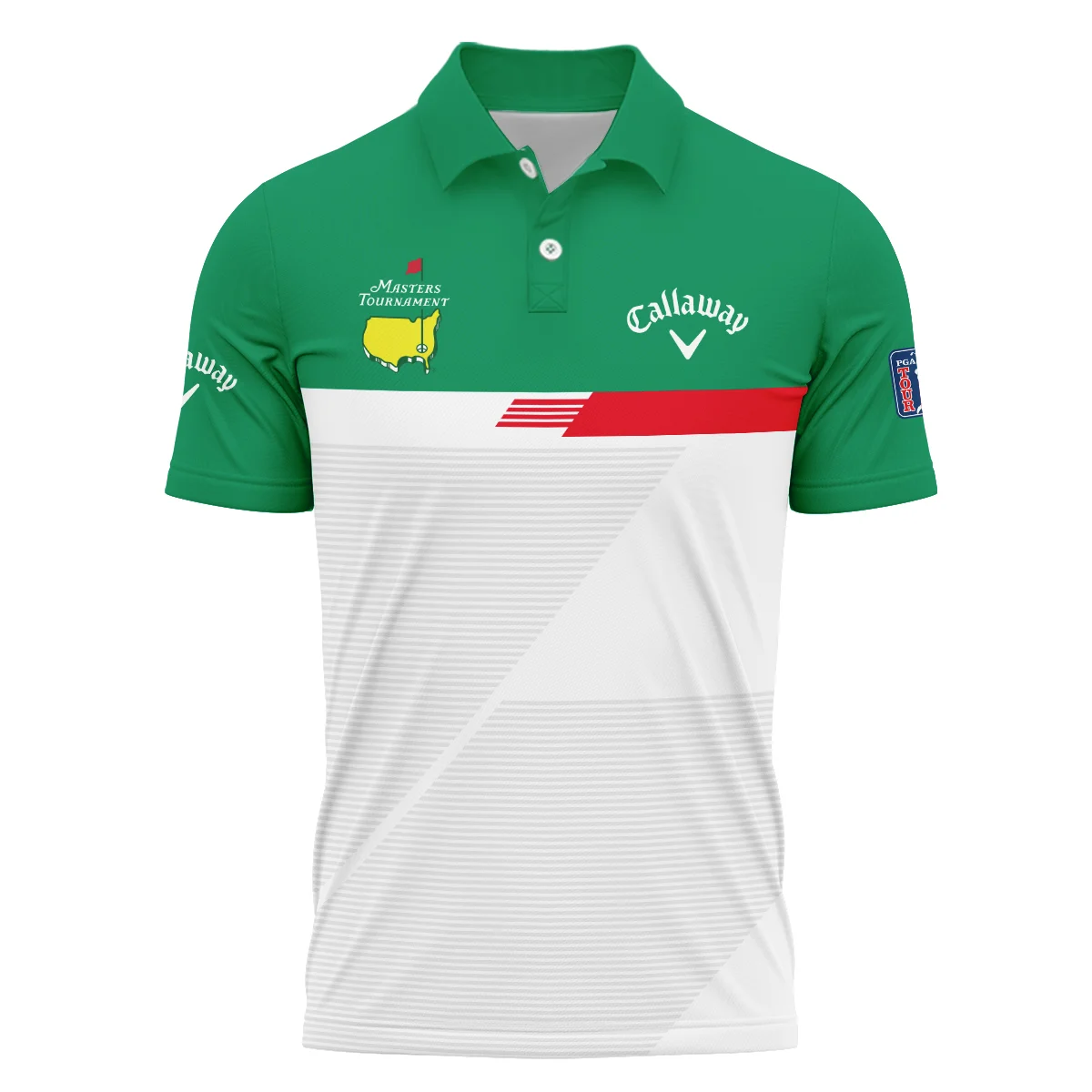 Personalized Masters Tournament Polo Shirt Callaway, Breathable Material Performance Gea, HOMT241224A01CLWPL