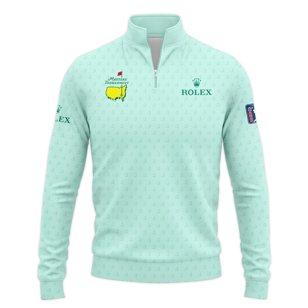 Personalized Masters Tournament Quarter-Zip Jacket Rolex, Tournament Ready Exclusive Design, HOMT070125A04ROXQTJ