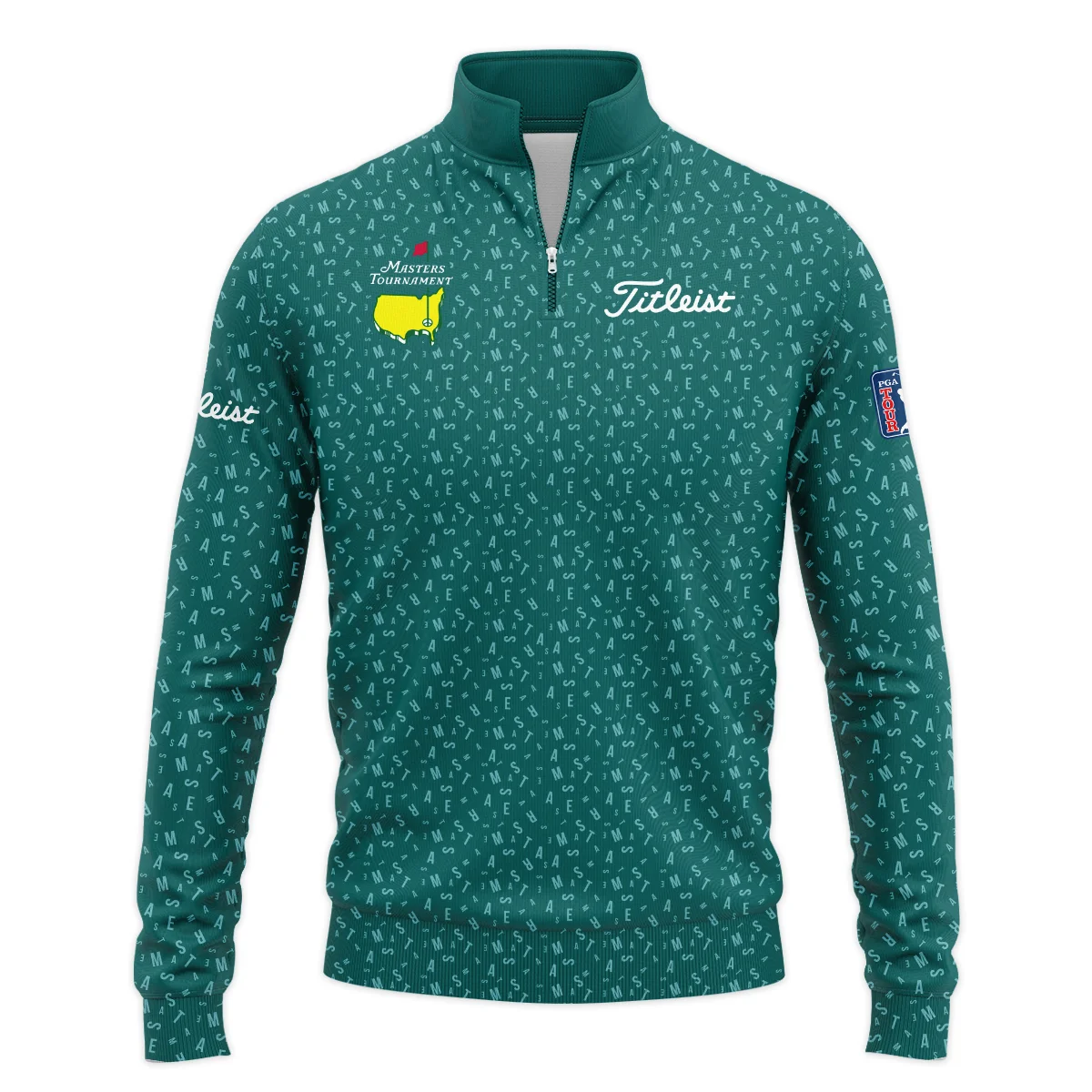 Personalized Masters Tournament Quarter-Zip Jacket Titleist, All Over Prints Inspired by The Masters, HOMT201224A02TLQTJ