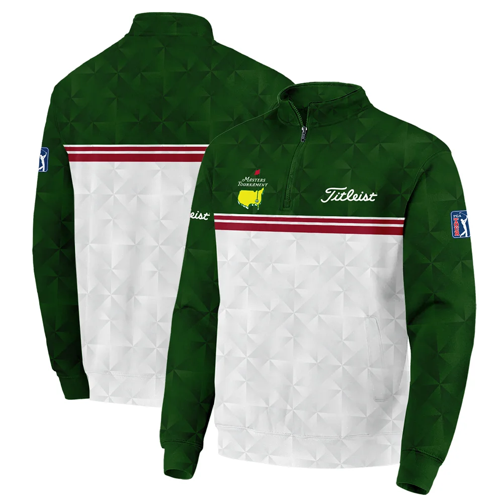 Personalized Masters Tournament Quarter-Zip Jacket Titleist, Moisture-Wicking All-Day Comfort, HOMT021224A01TLQTJ