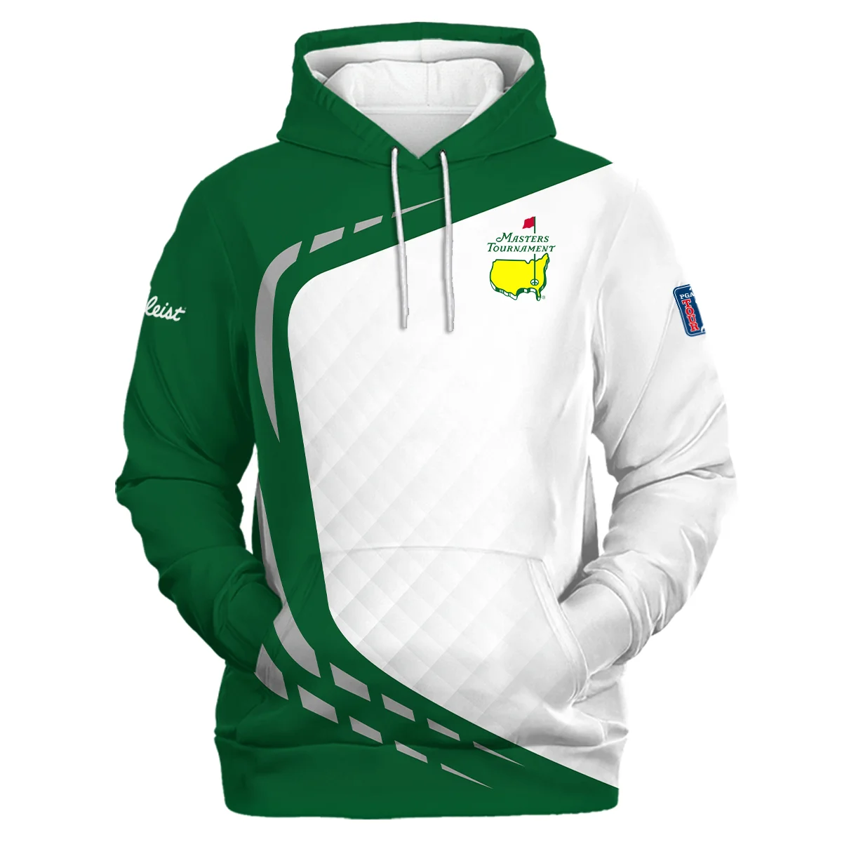 Zipper Hoodie Titleist Masters Tournament Personalized, Exclusive Product Modern Fit, HOMT030125A04TLZHD