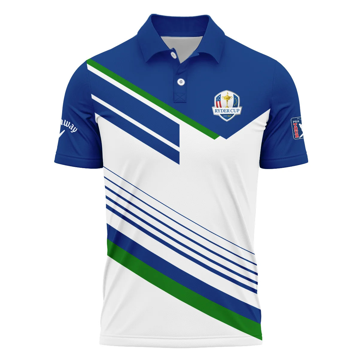 Callaway Personalized Ryder Cup Long Polo Shirt, Special Release Tournament Ready, HORC131224A01CLWLPL