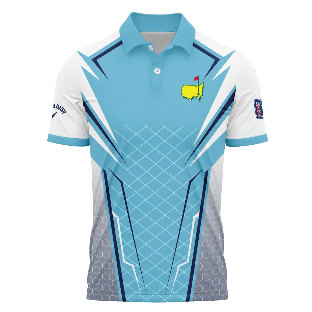 Personalized Polo Shirt Masters Tournament Callaway, Breathable Material All Over Prints, HOMT040125A02CLWPL