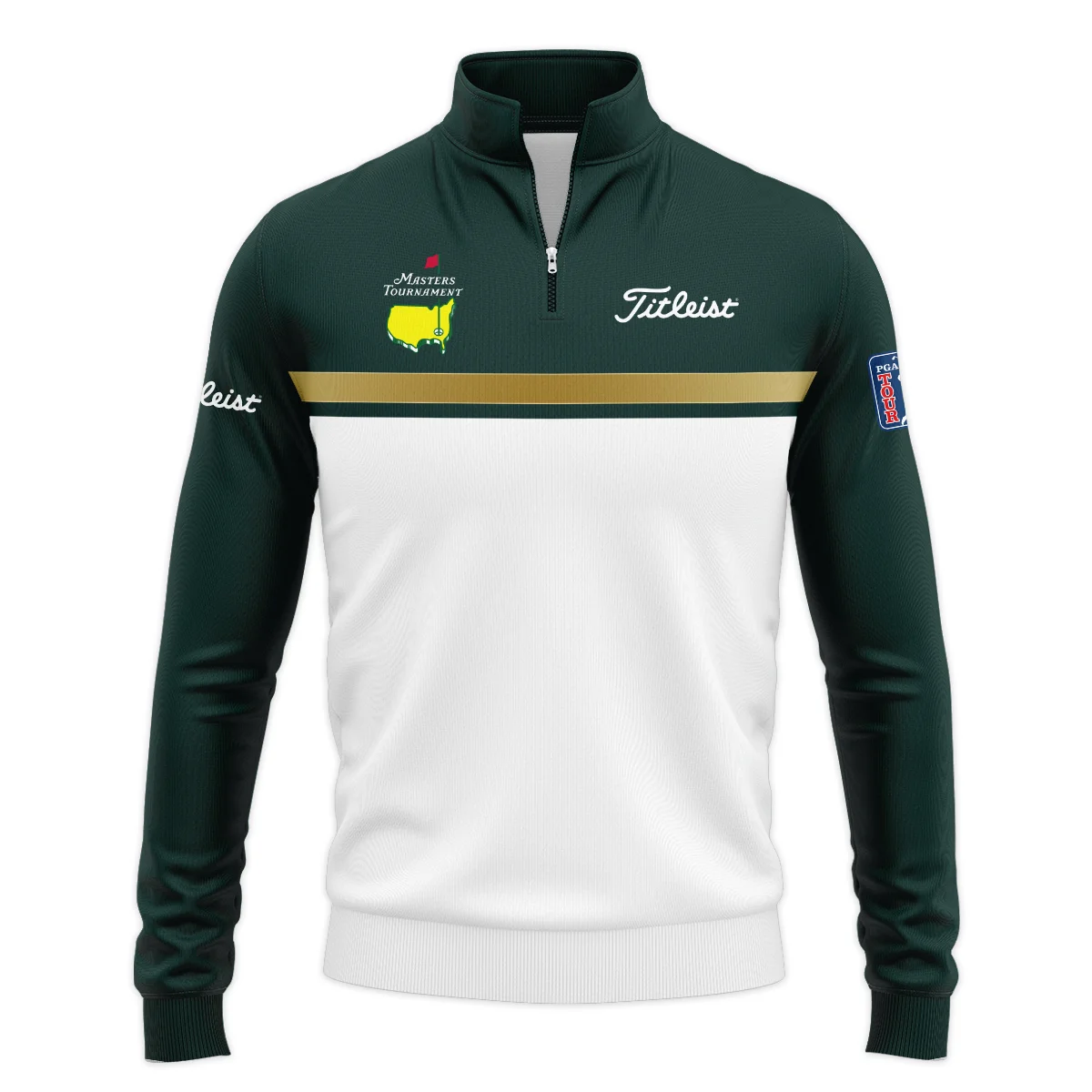 Personalized Quarter-Zip Jacket Masters Tournament Titleist, Special Release Exclusive Collection, HOMT09122301TLQTJ