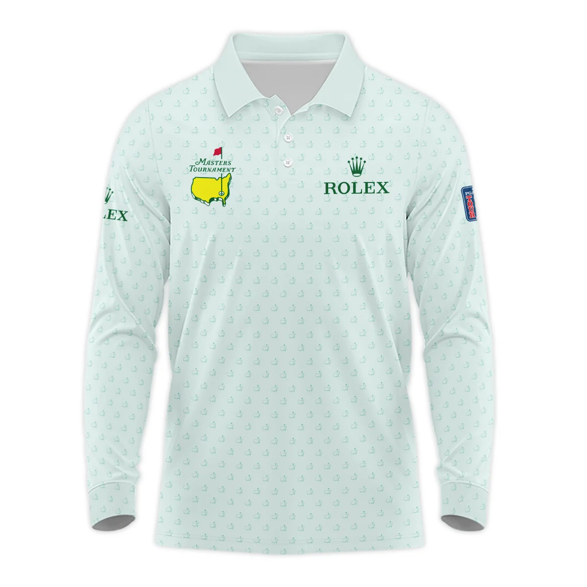 Personalized Rolex Long Polo Shirt Masters Tournament, Moisture-Wicking Durable Design, HOMT161224A02ROXLPL