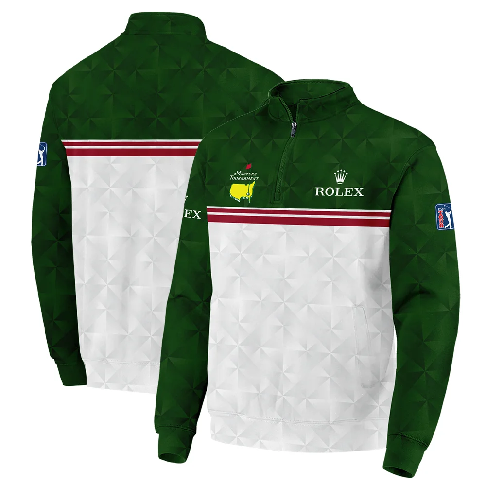 Personalized Rolex Quarter-Zip Jacket Masters Tournament, Special Design Exclusive Design, HOMT021224A01ROXQTJ