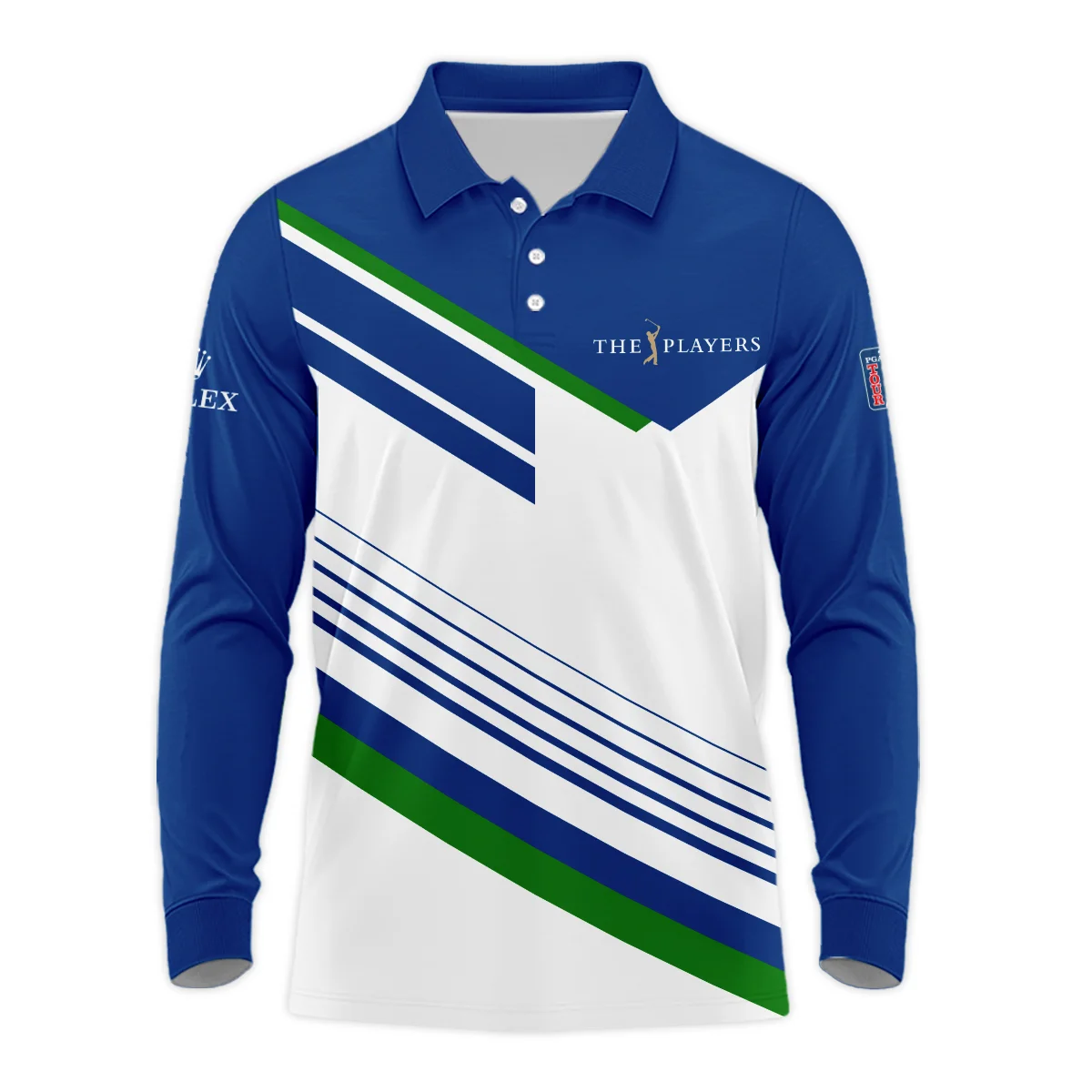 Personalized The Players Championship Long Polo Shirt Rolex, Lightweight Fabric Special Release, HOTPS131224A01ROXLPL