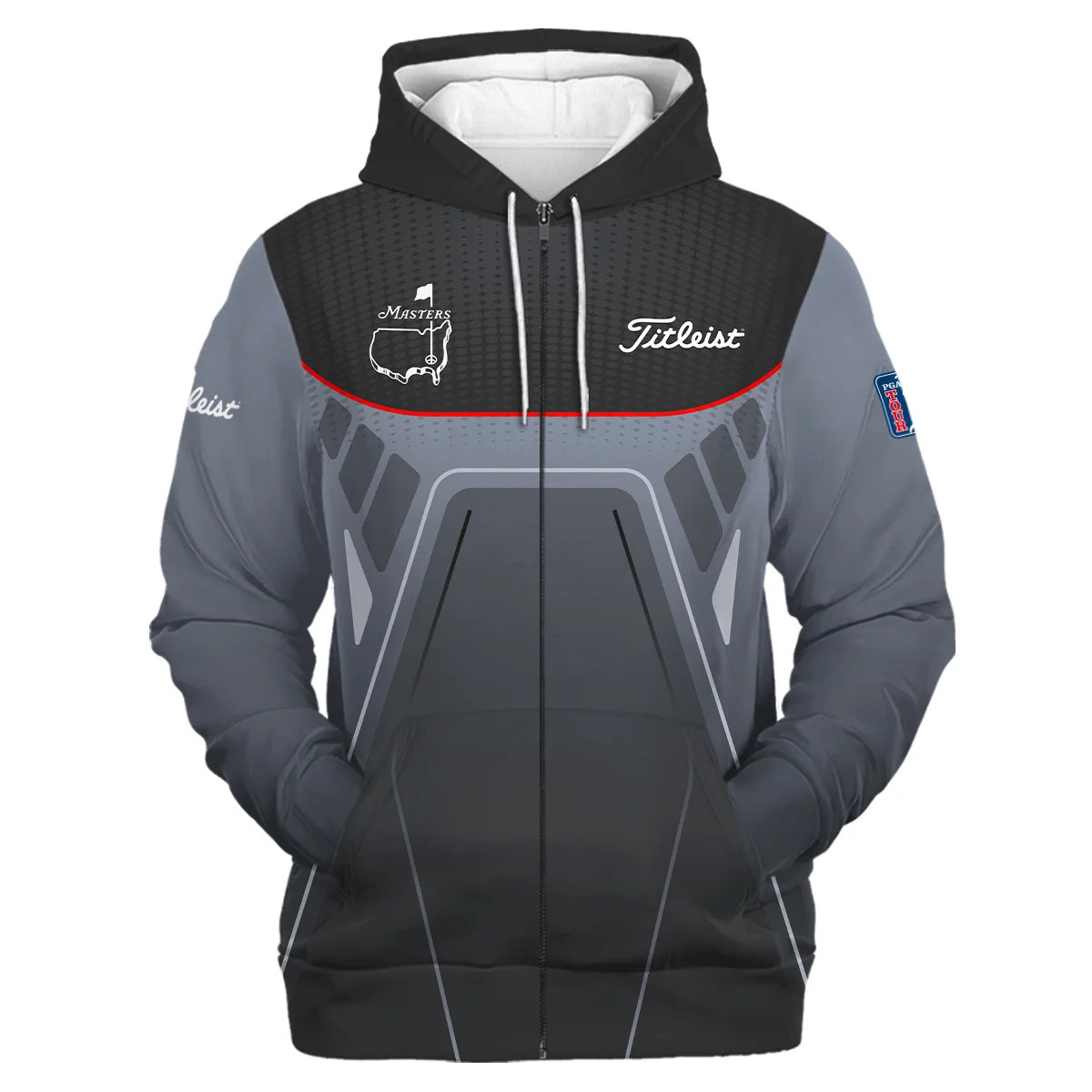 Personalized Titleist Masters Tournament Zipper Hoodie, Elegant Design Elegant Design, HOMT311024A01TLZHD