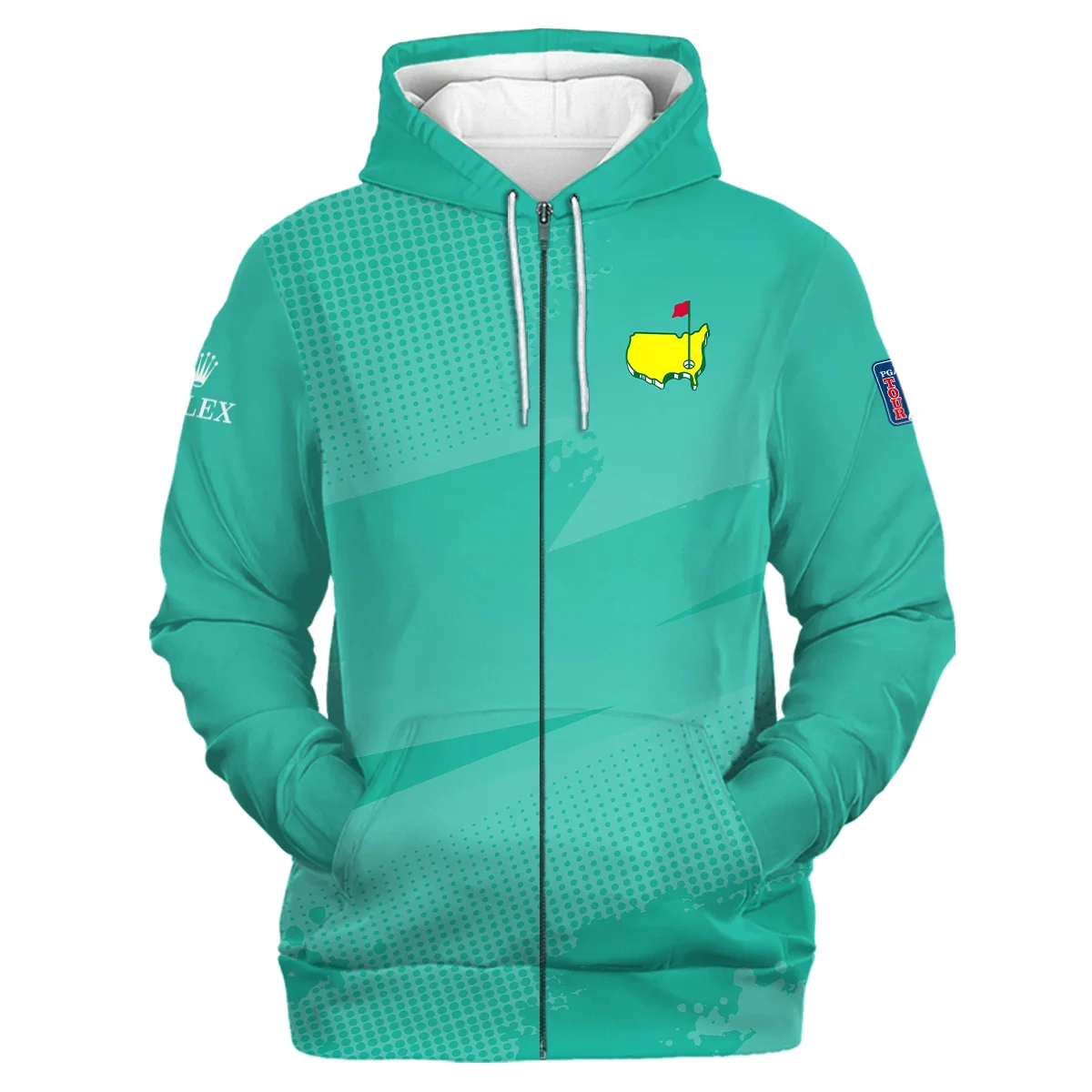 Personalized Zipper Hoodie Masters Tournament Rolex, Unique Style Limited Run, HOMT060125A02ROXZHD